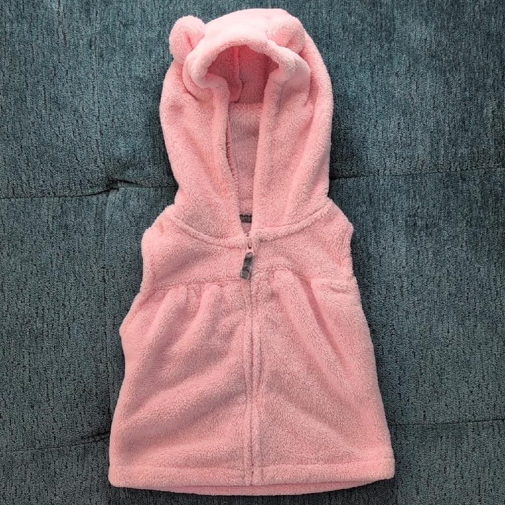 Carter's Soft Pink Fleece Vest